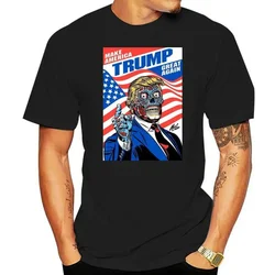 2024 Graphic Tshirts Donald Trump They Live Alien Never Trump Liberal Tshirt Men Clothing Tops Streetwear Camisas