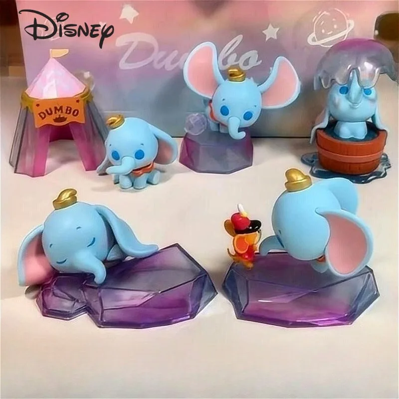 Disney Dumbo Daytime Dreams Series Modelli di bambole Giocattoli Cartoon Anime Collezione Kawaii Decorazione giocattolo Regali di compleanno