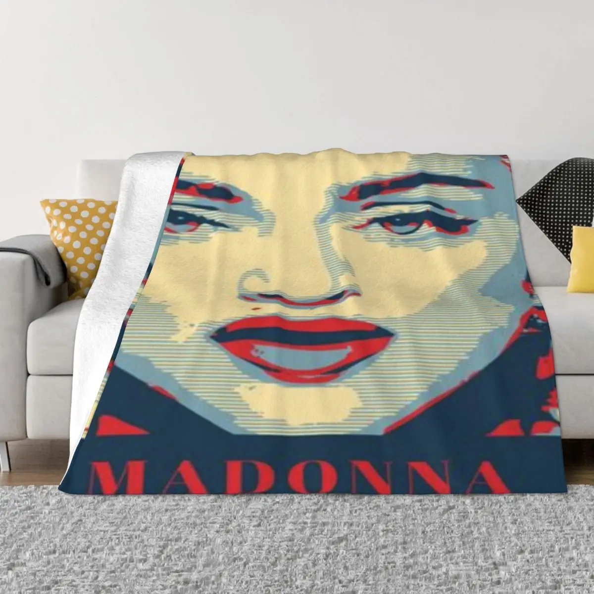 Madonna 1446 Home Throw Blanket Thin Wadding Blanket Throw Blanket