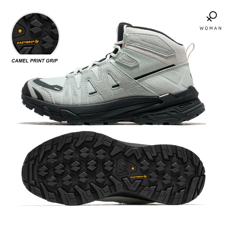 GOLDEN CAMEL Hiking Boots Men Women Hiking Shoes Thick Sole Hightened Waterproof Non-slip Climbing Shoes for Men 2025 Winter New