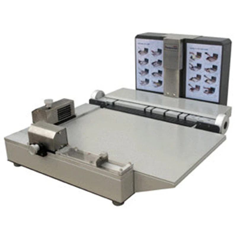 

Photo Book Maker Mounter Flush Mount Album Binding Machine 12inch + Manual Paper Creaser And Perforator Machine