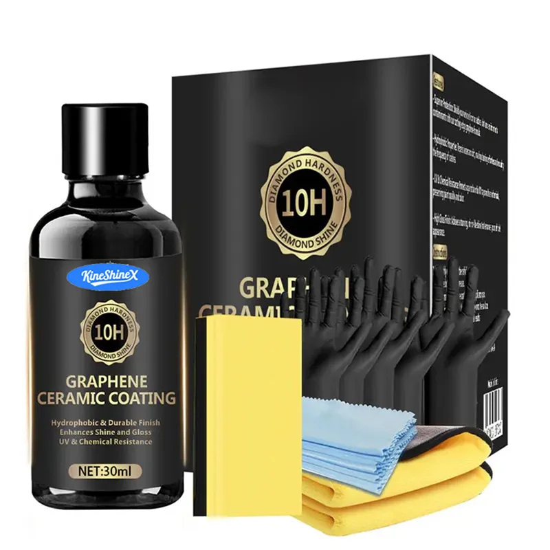 Graphene Ceramic Coating 20H/12H with Self Healing and UV Track Technology Car Detailing Professionals 10+ Years of Protection
