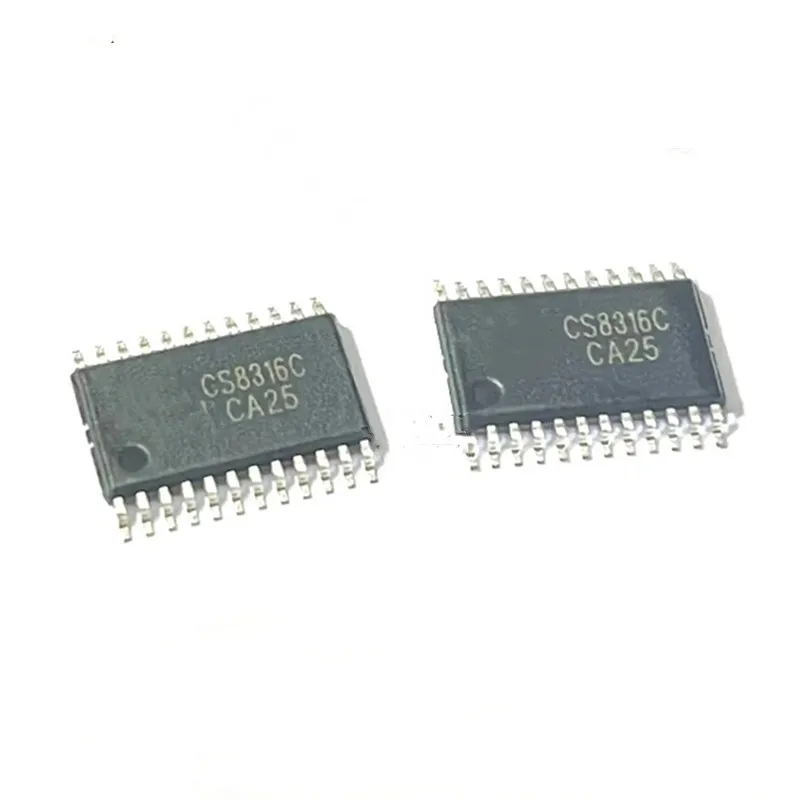 5PCS/LOT CS8316C TSSOP-24 CS8316 SMD Mono 25W audio power amplifier IC chip New In Stock Original Quality 100%