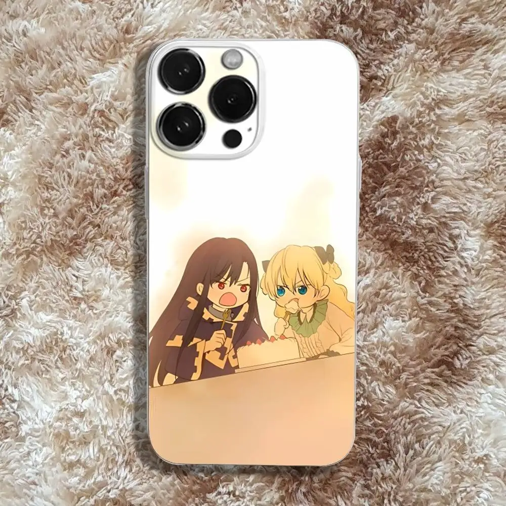 حافظة هاتف Who Made Me Princess Athanasia لهاتف iPhone 17,16,15,14,13,12,11 Pro,Max,Plus,X,XS,XR,SE4,E غطاء ناعم شفاف صغير