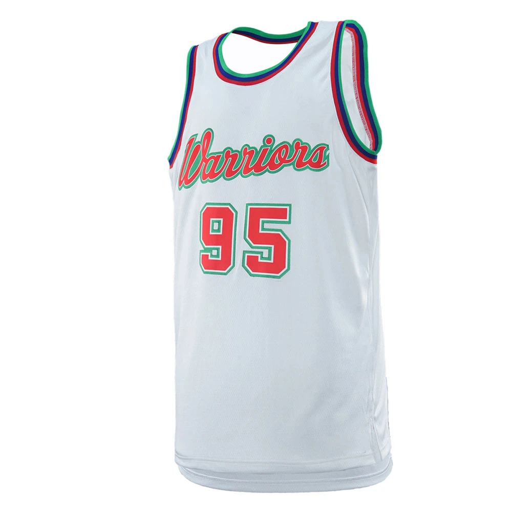 Männer Frauen Kinder NRL New Zealand Warriors 95 # Weißes Retro-Basketball-Tanktop für Herren, ärmellos, Sport-Trainings-Fan-Jersey – Detail 6