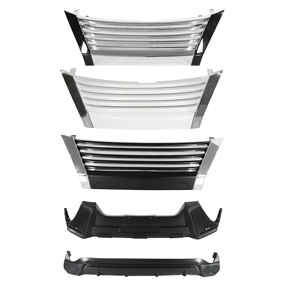 

New Hood Protection Upper Center Replacement Front Bumper Cover Grille for Automotive Fortuner