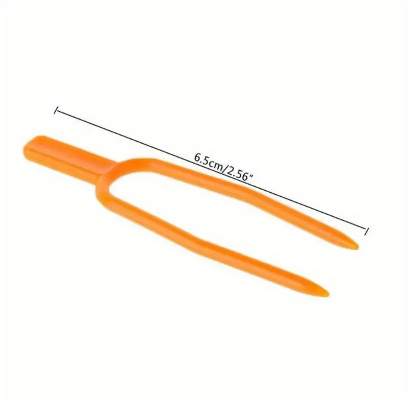 200Pcs Plastic Plant Clips Farming Support Clamp Strawberry Fork Fixing Fastening Fixture for Garden Plant