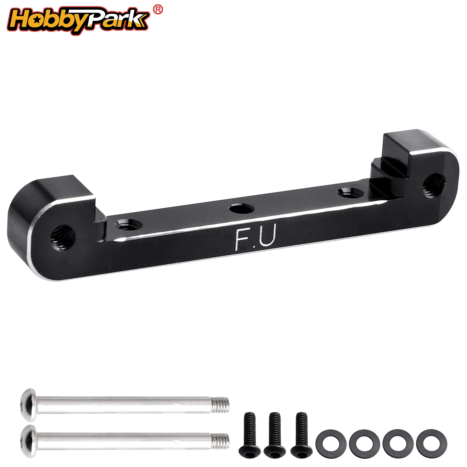 HobbyPark Aluminum Front Upper Suspension Mount for Arrma Kraton 6S Typhon Outcast Felony Mojave RC Upgrades Replacement
