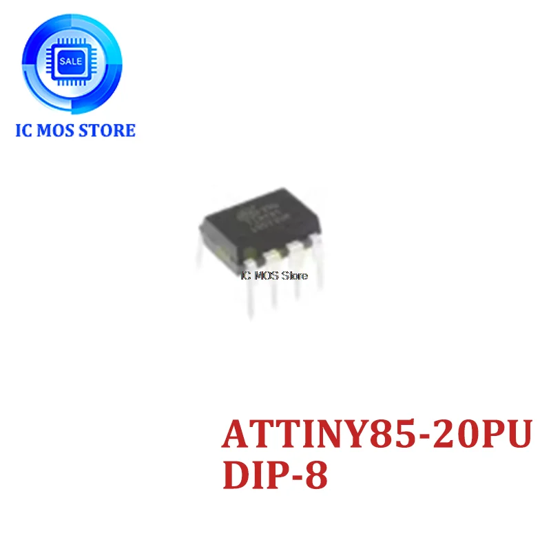 

5PCS ATTINY85-20PU TINY85 DIP-8 microcontroller chip