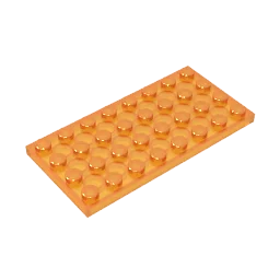 Gobricks GDS-521 Platte 4 x 8, kompatibel mit Lego 3035 Teilen, technischen DIY-Bausteinen für Kinder