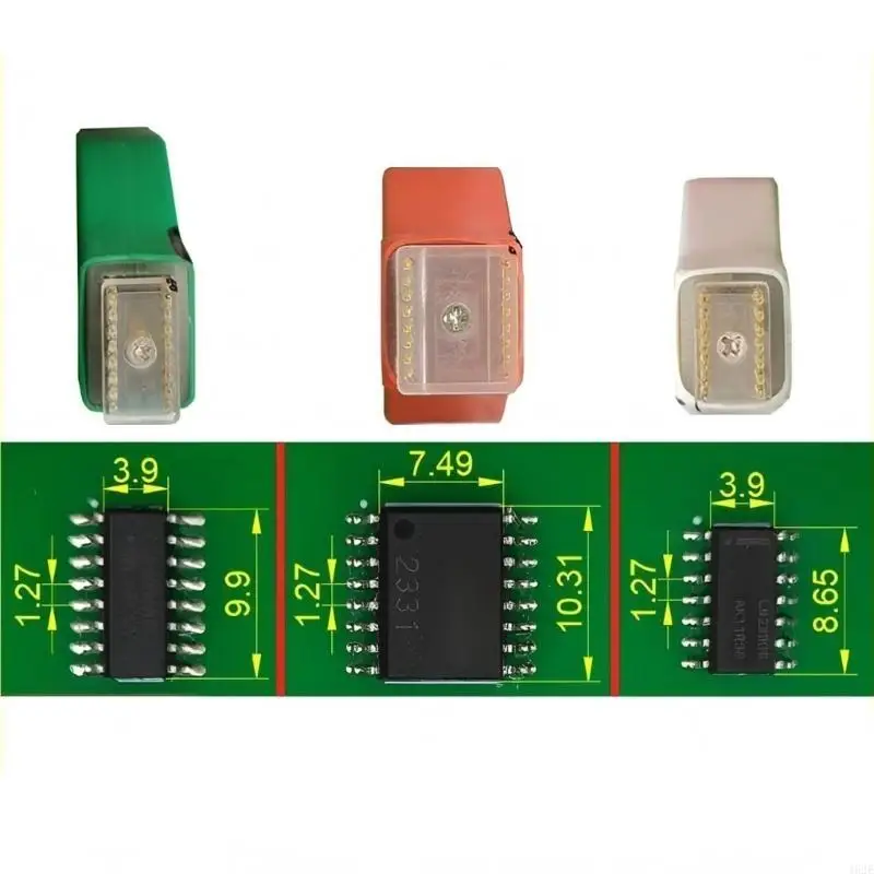 462E 1pc SOP14 SOP16 Chip Burn Write Burning Cable With Spring Needle Chip Programming Download Probes