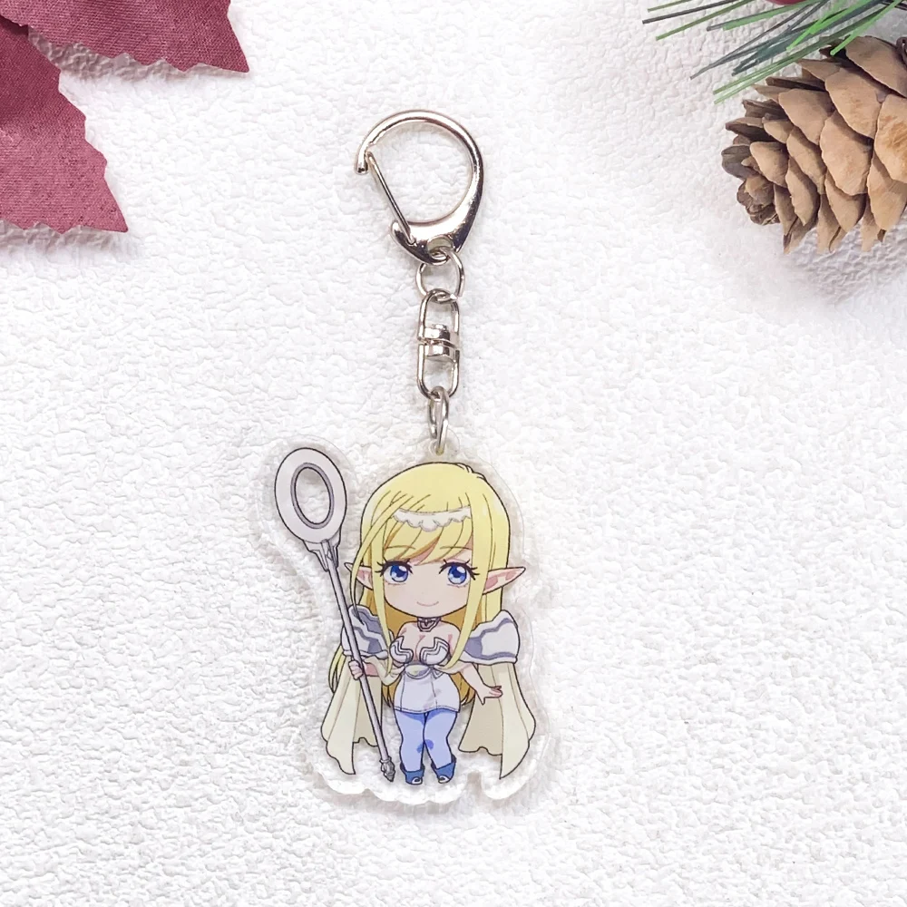 5Pcs Anime No Longer Allowed in Another Cute Keychain Accessories Acrylic Charms Pendant For Bag Key Holder Backpack Decoration