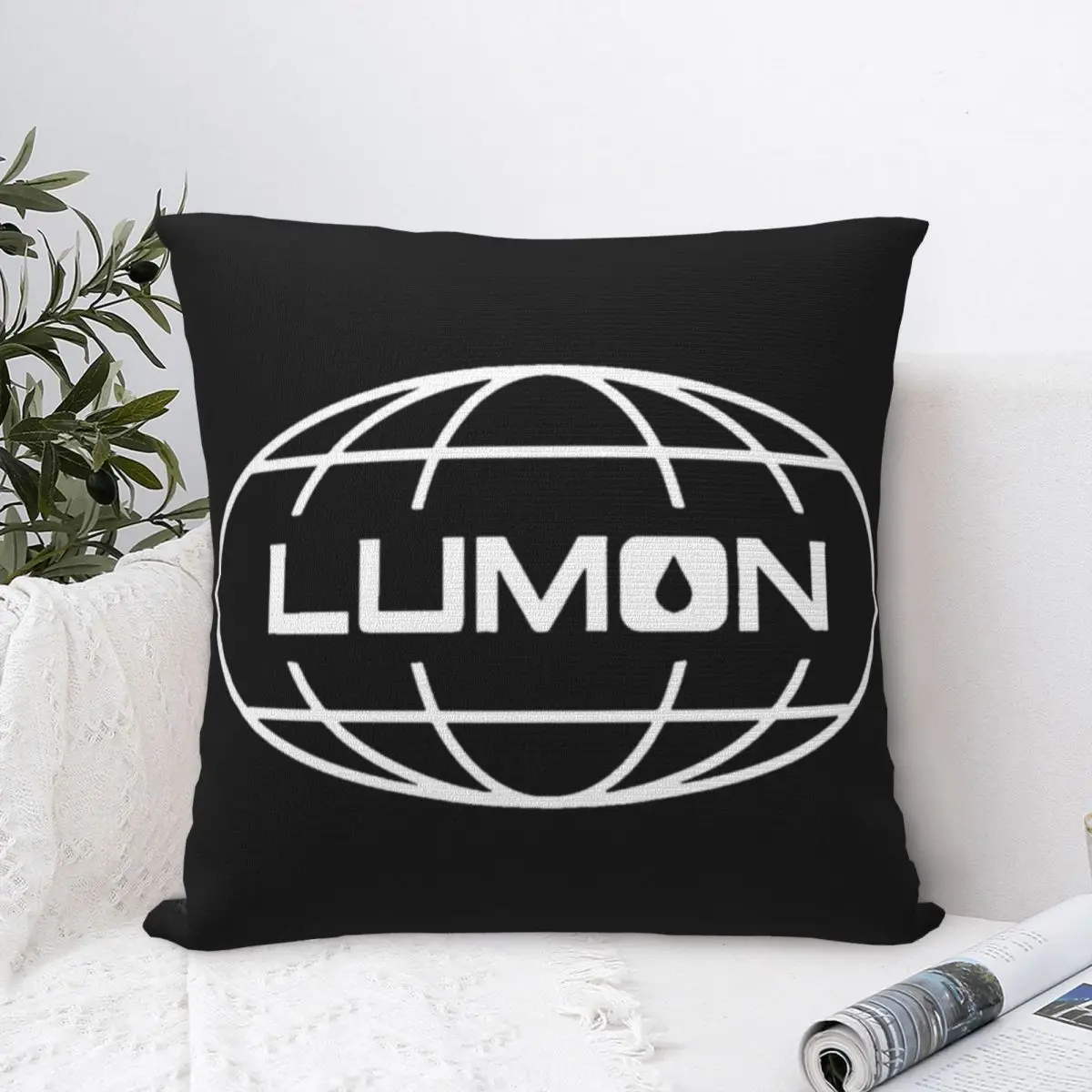 Severance Lumon Logo Square Pillowcases Polyester Room Cushion Cover Cute Decorative Pillowcase 45*45