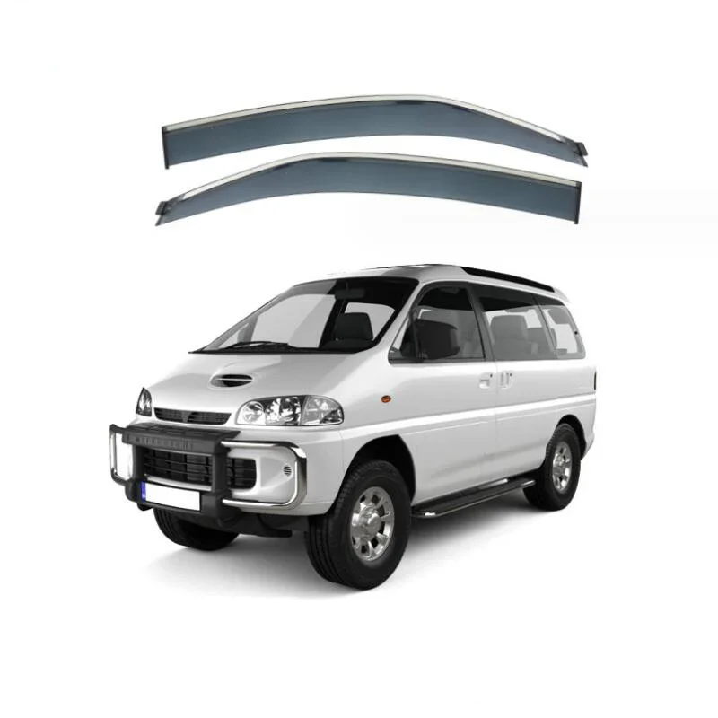 

Window Visor Side Window Deflector Weather Shield Car Accessories For Mitsubishi Delica 1994 1995 1996 1997 1998 1999 2000 -2007