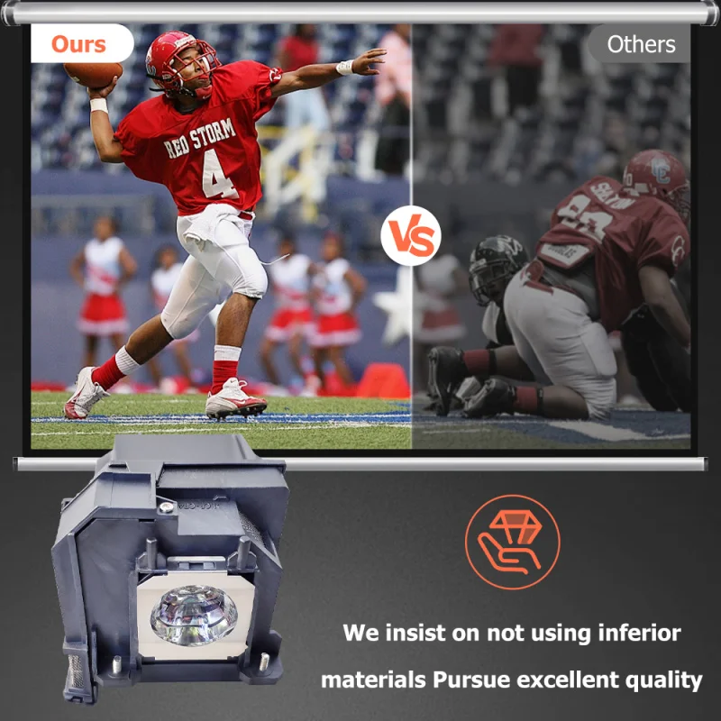 Inmoul ELPLP91 совместим с EPSON PowerLite 680 685 Вт BrightLink 685Wi 695Wi EB-680 680S 685W 685Wi 685WS 685WT 695Wi 695WT