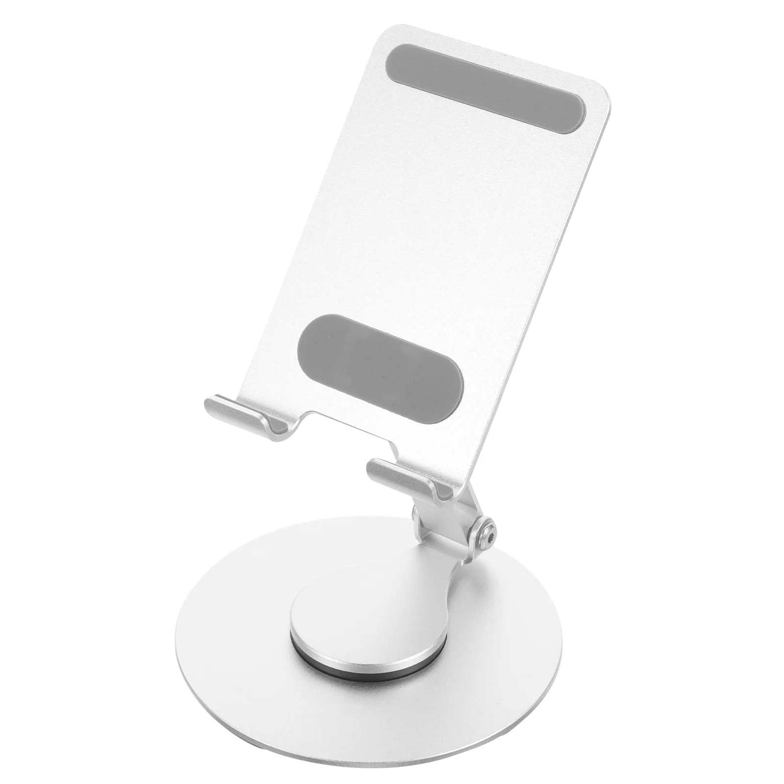 

Mobile Phone Holder Cellphone Foldable Metal Stand Aluminum Alloy Adjustable Desk Rotating Sturdy Multipurpose Tablet
