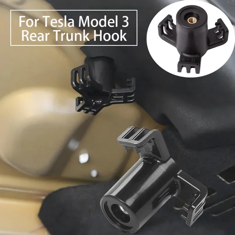 

Trunk Hook for Tesla Model 3 + New Model3 Shopping Bag Holder Hanger Suitcase Umbrella Organizer Model3 Accessories 2021-2024