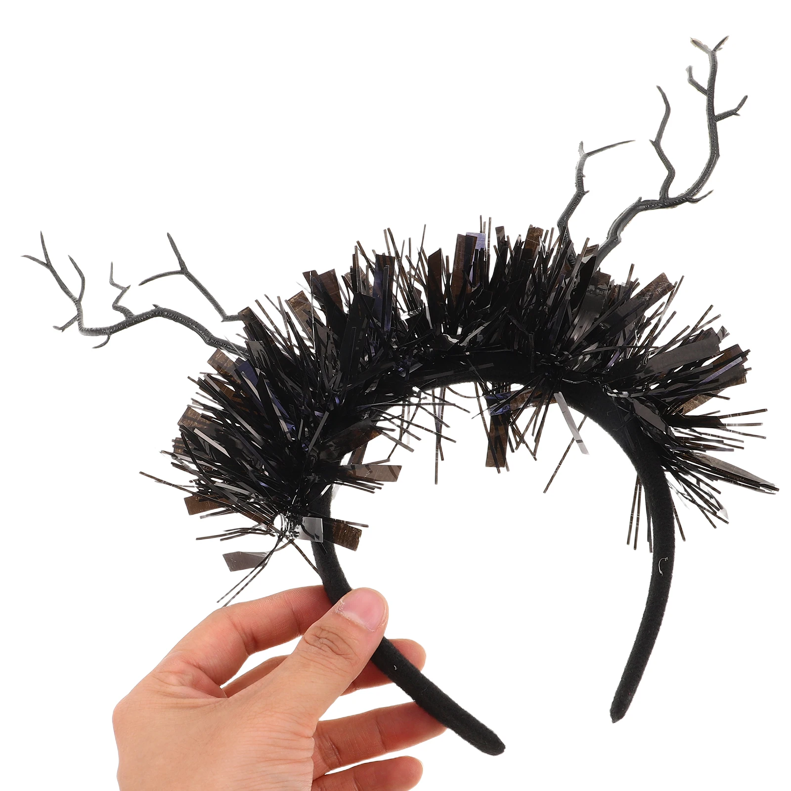 

4 Pcs Dead Branches Hairband Decorative Party Headband Goth Gothic Day of The Cloth