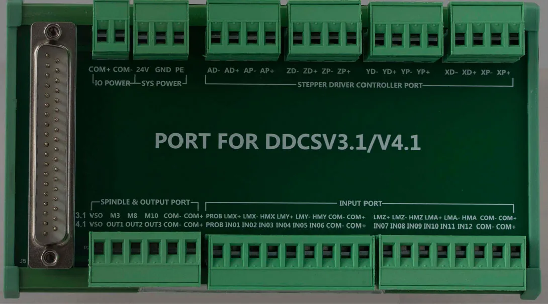 Imagem -04 - Nova Chegada Ddcsv4.1 Autônomo Controlador de Movimento Offline Suporte Controlador Eixos Eixos Usb Cnc Controlador Interface