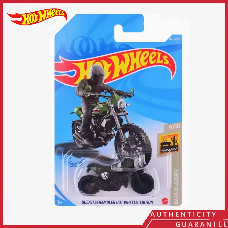 

[В наличии] HOT WHEELS оригинальный DUCATI SCRAMBLER HOT WHEELS выпуск готовых автомобилей модели игрушек коллекционное украшение