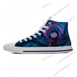 Hot Cool Fashion Sneakers Scarpe casual Cartoon Cute Uomo Donna Coraline The Secret Door Scarpe da tavolo classiche personalizzate ad alto aiuto