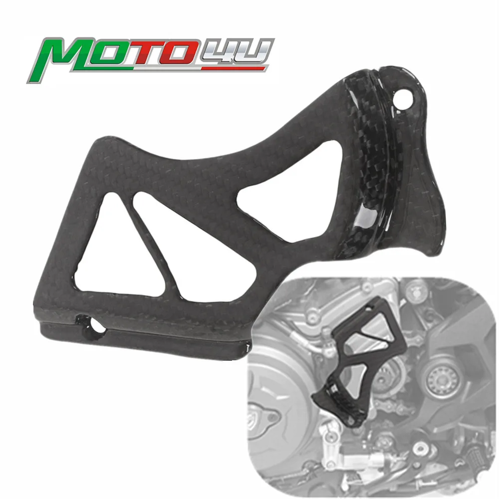 For Ducati 749 999 2003 2004 2005 2006 100% Carbon Fiber Side Sprocket Chain Cover Cowl Guard