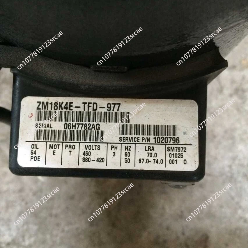 Original import container marine air conditioner zm18k4e-tfd-977 cold storage compressor