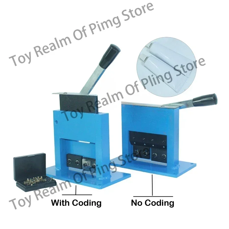 Manual Aluminum Tube Sealing Machine Metal  Sealer Heavy Duty  Laminate  Crimping  machine