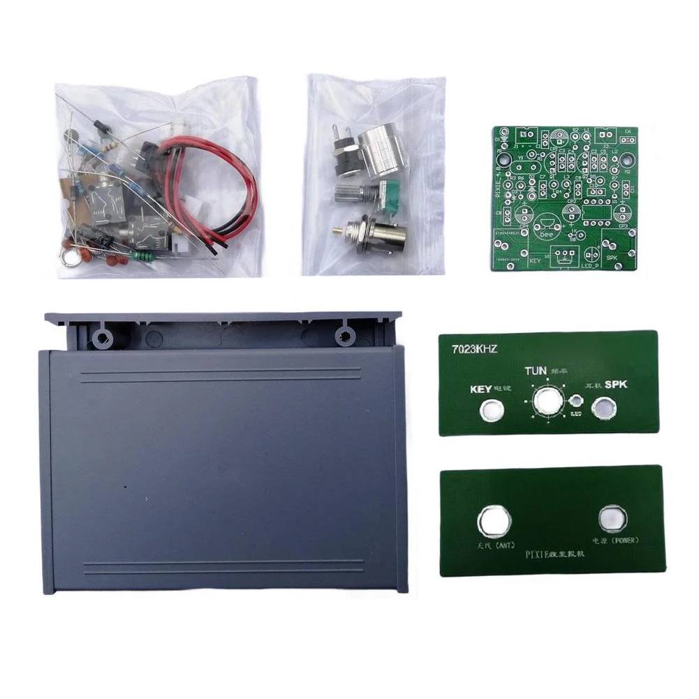 1 Pc ABS for cw Shortwave Transceiver Complete Set For Adjustable Transmit And Receive Frequencies From 7023kHz To 7026kHz