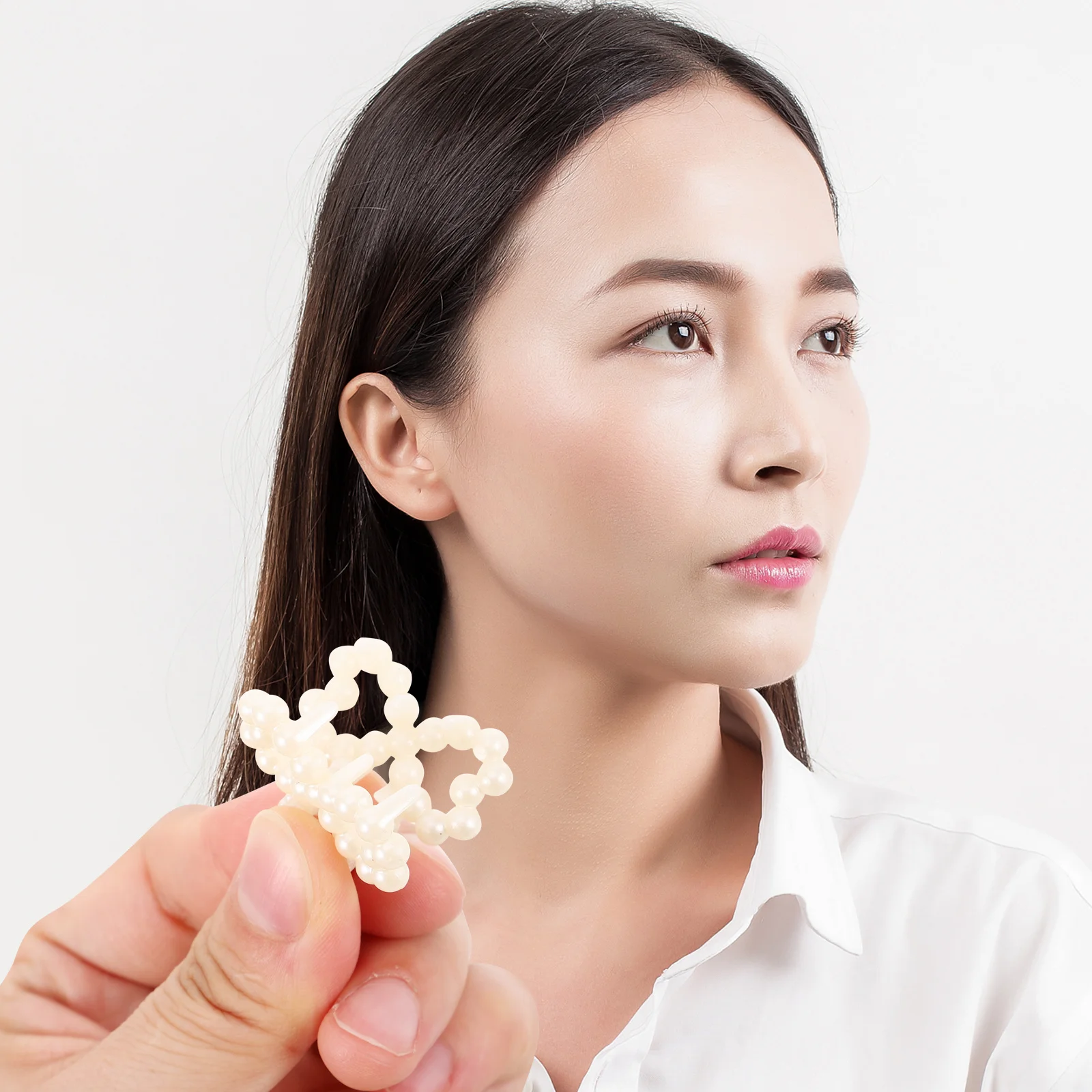 

20 шт., мини-заколки для волос с жемчугом, элегантные маленькие заколки, нескользящие боковые заколки для волос для женщин и девочек, маленькая жемчужная заколка-когти