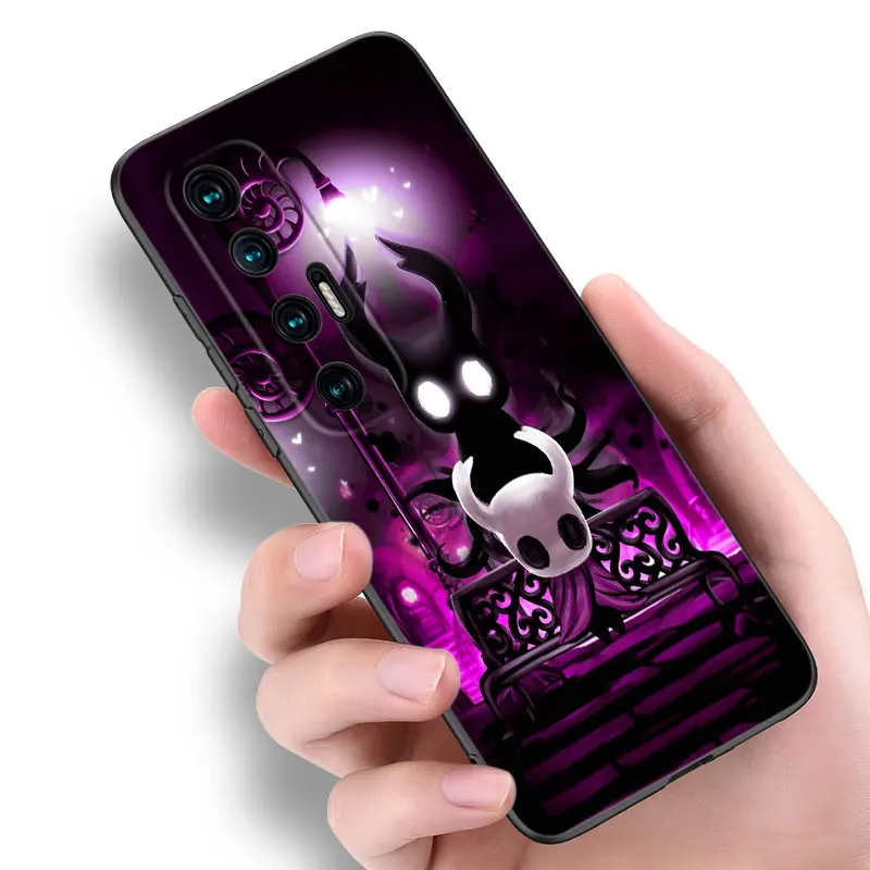 Hollow Knight Game Phone Case For Xiaomi Mi 9 SE 8 10 10T 11 12 13 Lite 9T 11T 12S 12T 13T Pro 5G 11i 12X Black Silicone Cover