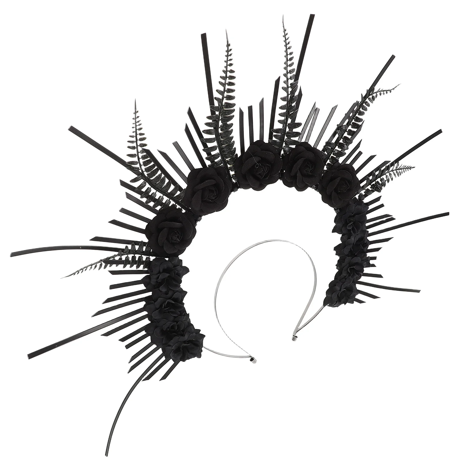 

Gothic Crown Vintage Lolita Headpiece Headdress Hair Accessories Retro Gothic Style Decorative Element