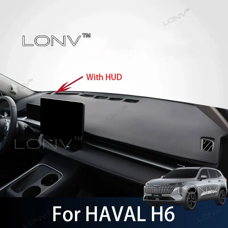 Für GWM HAVAL H6 2026 2027 Armaturenbrettmatte Armaturenbrettabdeckung Sonnenschutz Armaturenbrettabdeckung Teppich Innenverkleidungen Zubehör