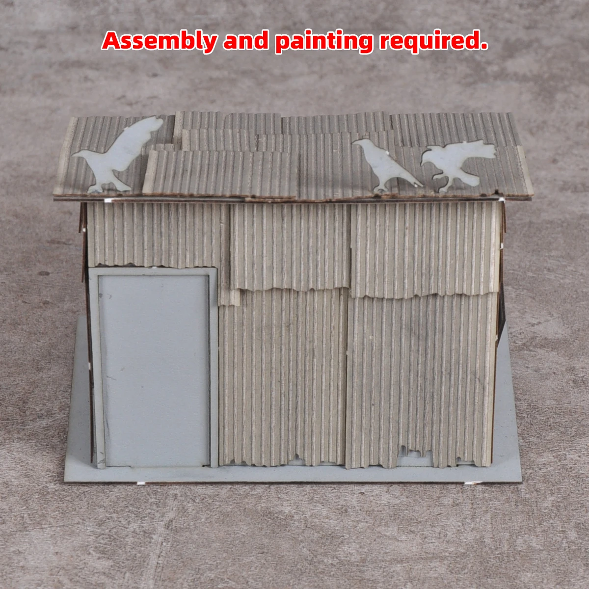 Architekturmodell-Bausatz Miniatur-Gebäude Ländliches Haus Blockhaus Holzhäuser Diorama Maßstabsmodell-Bausatz 1/35/48/64/72/87 – Detail 2