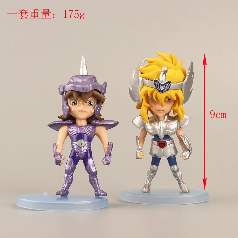 เซนต์เซย่า โมเดลสัตว์จักรราศี 5 ชิ้น ของสะสม ฟิกเกอร์แอคชั่น-สิงห์ ราศีเมษ ราศีมะเร็ง ราศีมีน ราศีพิจิก ของตกแต่ง ของขวัญ