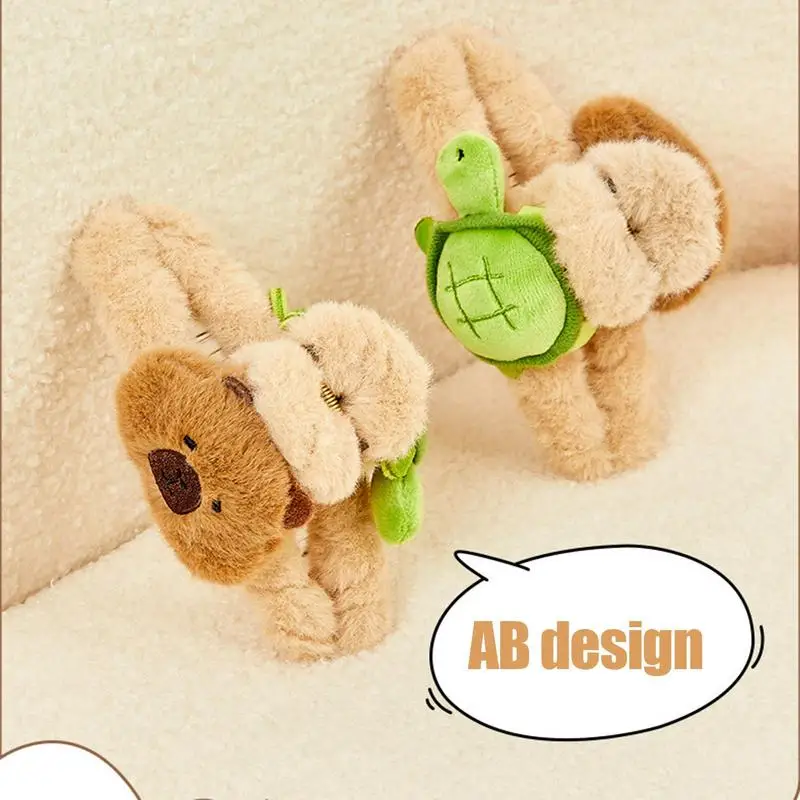 Plush Hair Claw Faux Furr Elegant Acrylic Hairpins Kawaii Ca