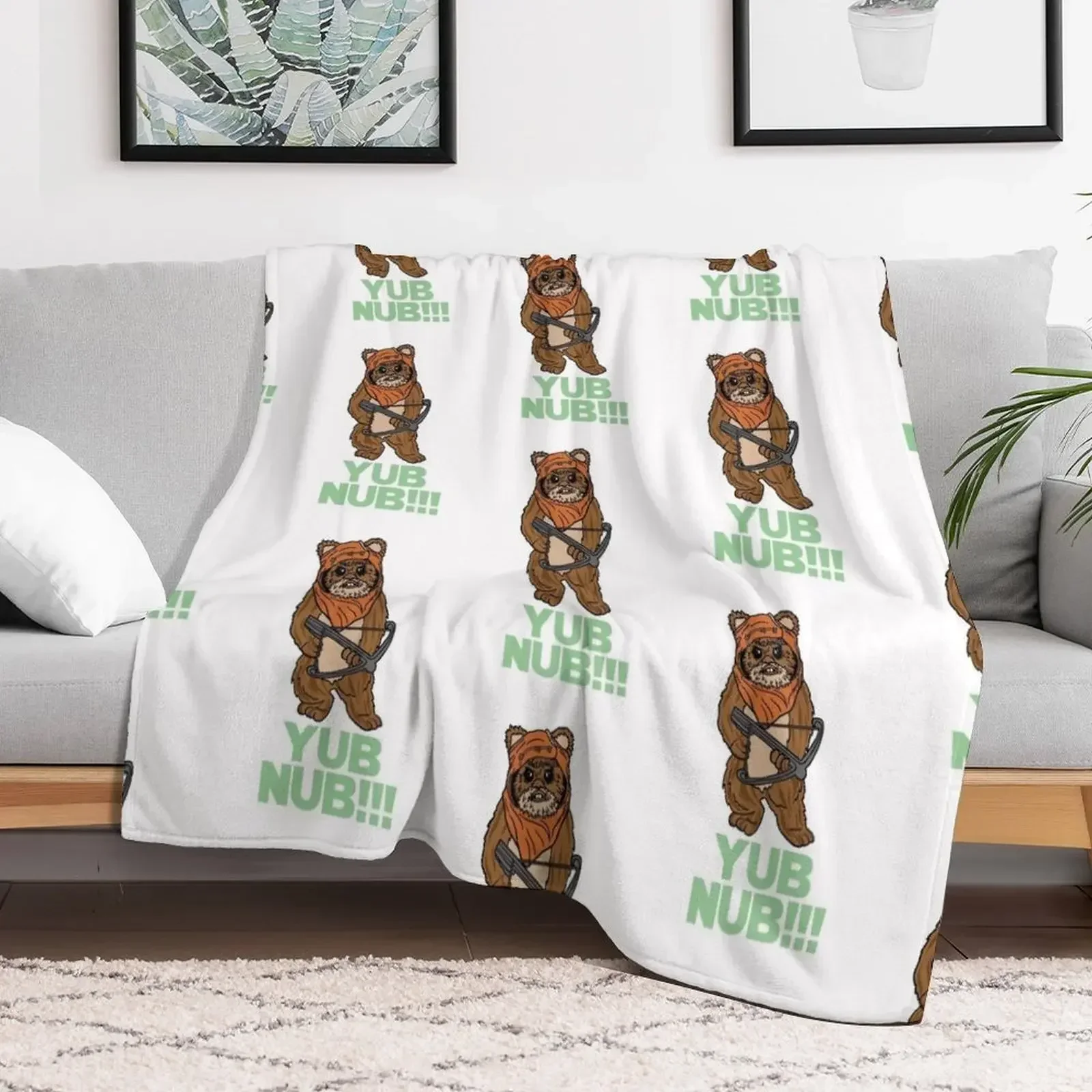 

Ewok Throw Blanket Vintage Multi-Purpose Luxury Brand Blankets