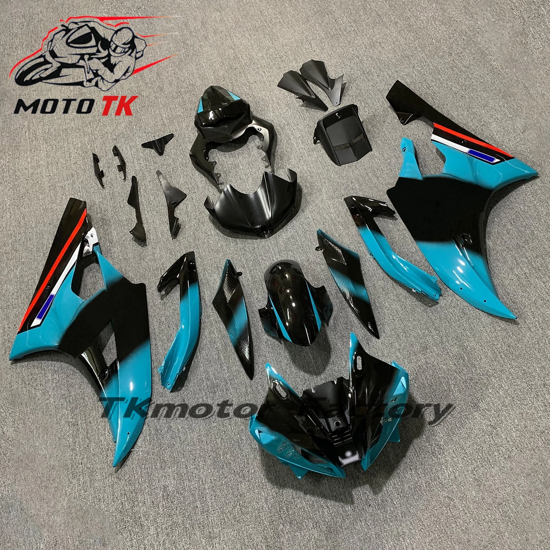 New ABS Motorcycle Fairing Kit Fit For YAMAHA YZFR6 2006 2007 YZF R6 06 07 Injection Blue Black Red Bodywork Set