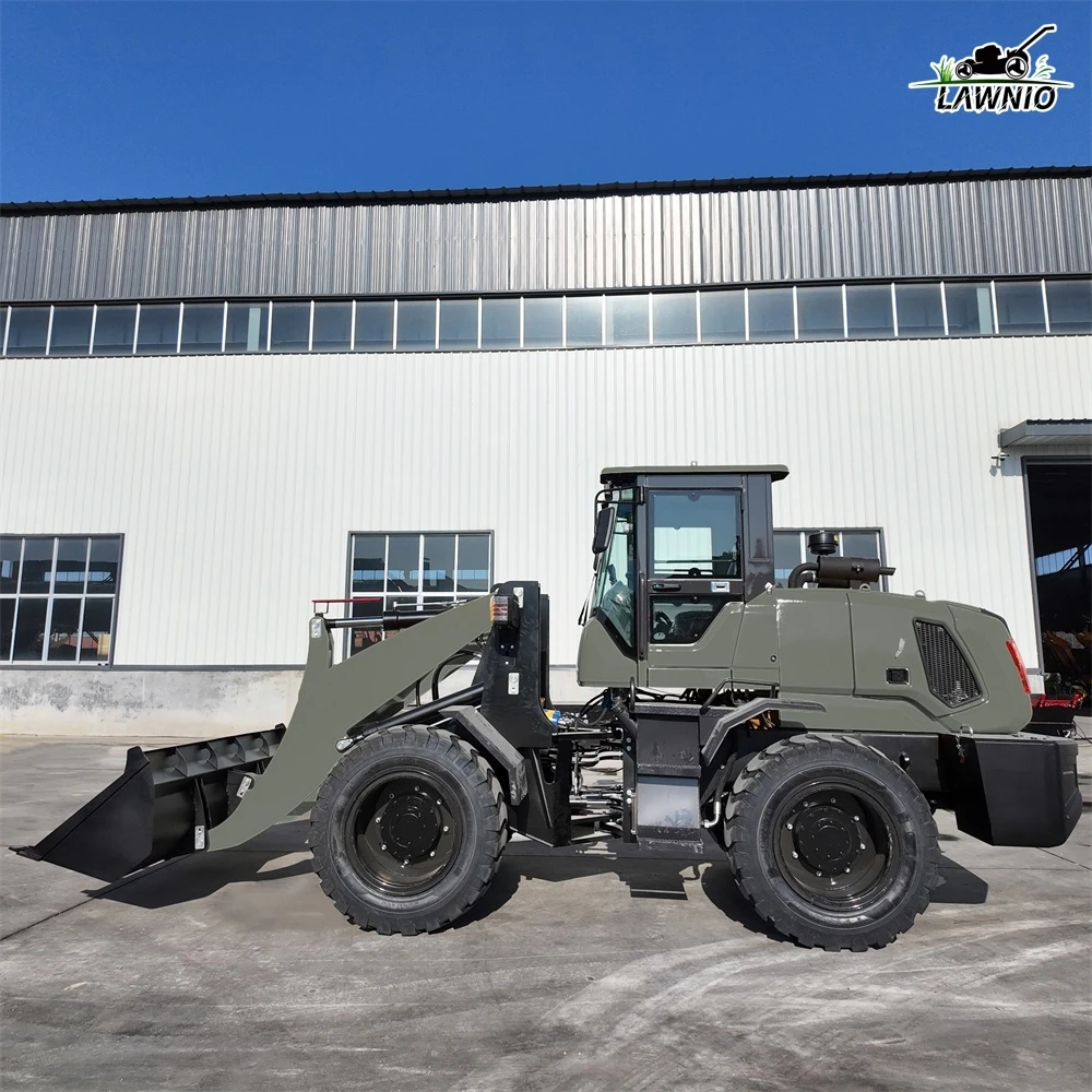New Model Wheel Loader  Load Sensing Full Hydraulic Steering and High Traction for Sand and Gravel Yard  Loader