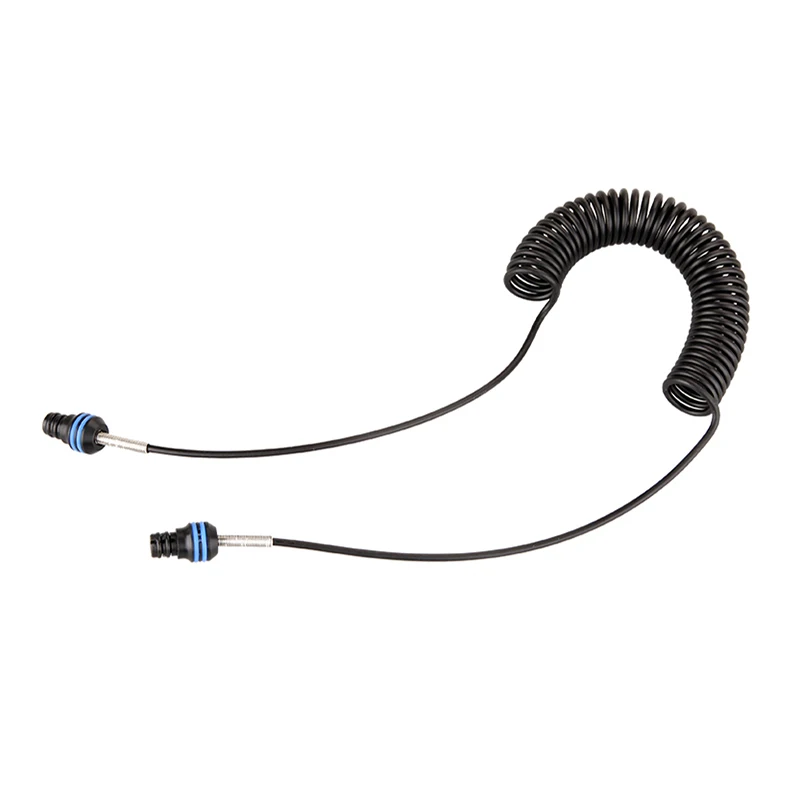 Cabeza de bola de Cable de fibra óptica de múltiples núcleos para buceo, carcasa de cámara Sea & sea Ys D3 D2 Inon S-2000 Z330, linterna