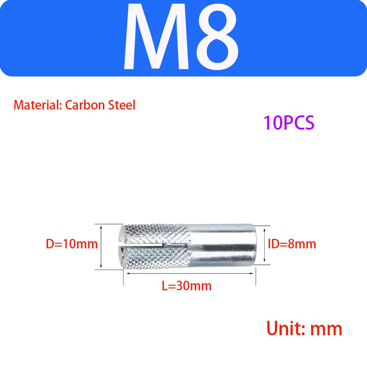 Variant: 10PCS M8