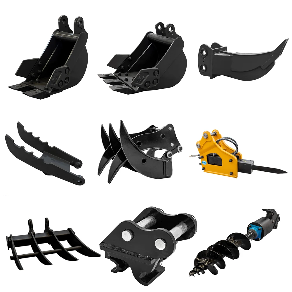 1.5 Ton Excavators Mini Garden Excavator Crawler Hydraulic Excavator Pilot Operated Farm Equipment Tools Factory Customization