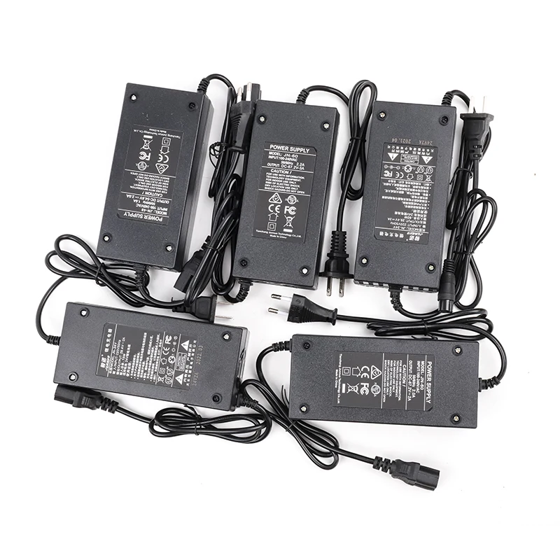 Electric Scooter Electric Bicycle Universal Lithium Battery Charger 24V2A 36V2A 48V2A 60V2A Electric Scooter Accessories