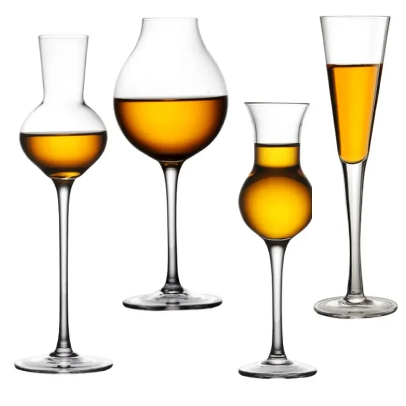 Classic Fashion 75-280ml Whiskey Fraud Goblet Handmade Crystal Glass Special Tasting Cup Festival Party Gift Drinkware