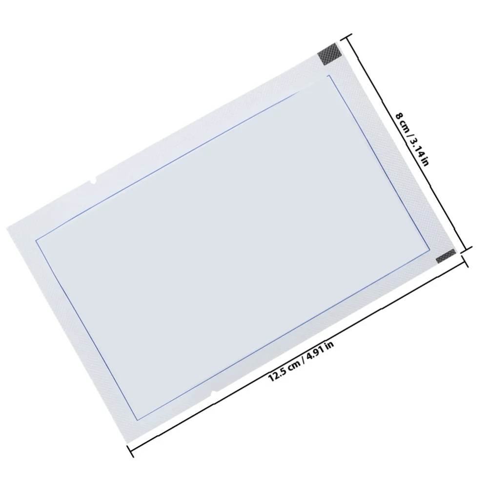 5 قطع بطاقة تنظيف مزدوجة الجانب قابلة لإعادة الاستخدام لتنظيف قارئ البطاقات Pos Terminal المغناطيسي لإزالة الغبار وتنظيف آلة الائتمان