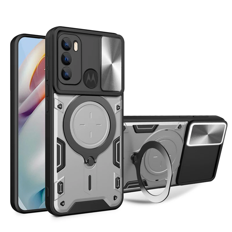 

Защитное кольцо для камеры Lron, чехол с подставкой для телефона Motorola MOTO Edge 60S 60 Pro Fusion 5G Edge Plus 2023, задняя крышка