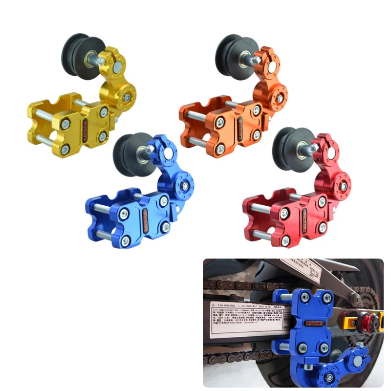 Universal Aluminum Alloy Brand New Motorcycle Adjuster Chain Tensioner Wheel/Black/Red/Silver/Blue/Gold