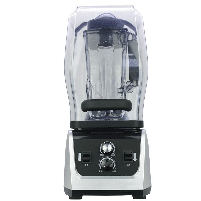 Commercial mute smoothie machine with cover, wall breaker, crushed ice mixer
