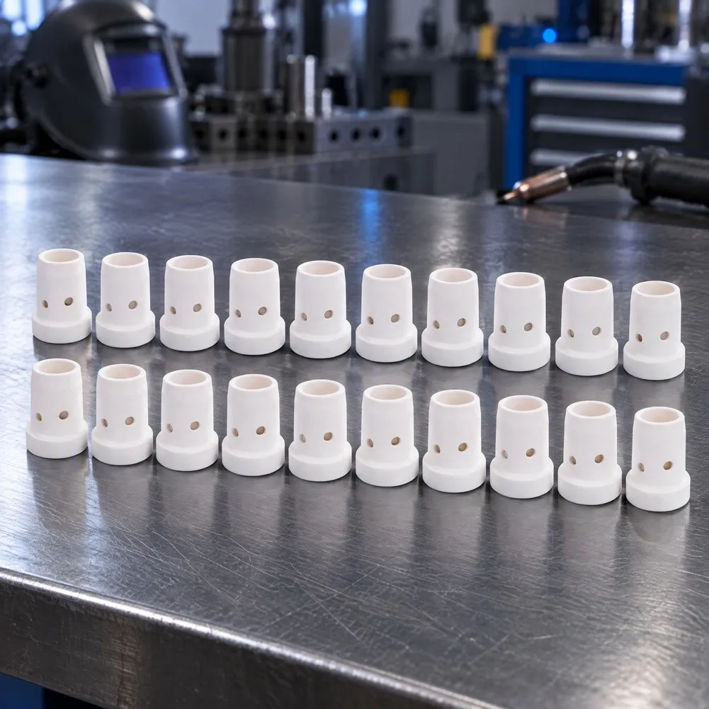 Gas Diffusers 20PCS for 501D For Torch Water Cooled Configuration Supports Continuous Duty Cycle Without Performance Degradation