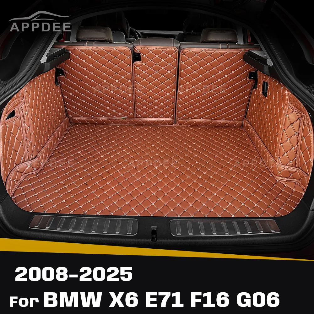 

For BMW X6 E71 2008-2014 F16 2015-2019 G06 2020-2025 Auto Full Coverage Trunk Mat Car Cargo Liner Interior Accessories